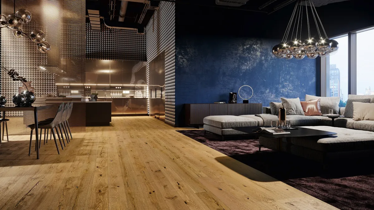 Exomobilier - Semi massif - Pose à 1€ - Chêne Biscotti